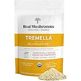 Real Mushrooms Tremella Mushroom Powder – Organic Tremella Extract from Fruiting Body – for Daily Wellness Routine – Vegan, Non-GMO, No Fillers – 150 Servings Mushroom Blend Supplements