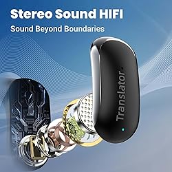 ANFIER Translation Earbuds Real-Time for iPhone