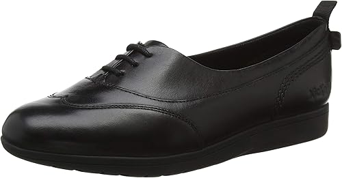 black leather plimsolls womens
