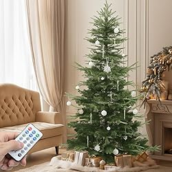 YITAHOME Pre-Lit Aspen Fir Artificial Christmas