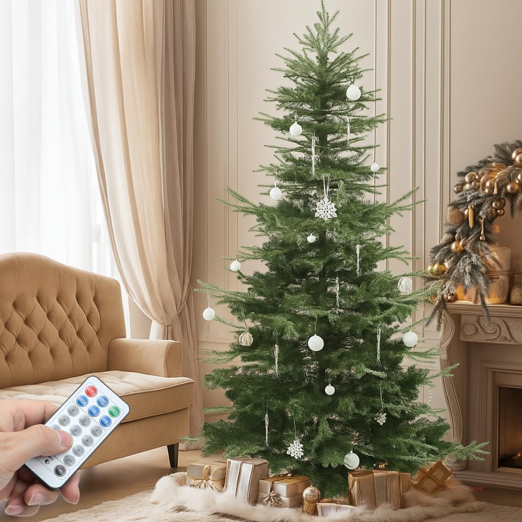 YITAHOME Pre-Lit Aspen Fir Artificial Christmas