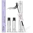 GAQQI Lash Cluster Glue, Lash Bond and Seal Waterproof, Bond & Seal Eyelash Glue for Clusters, Eyelash Adhesive Black Long-La