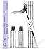 GAQQI Lash Cluster Glue, Lash Bond and Seal Waterproof, Bond & Seal Eyelash Glue for Clusters, Eyelash Adhesive Black Long-La
