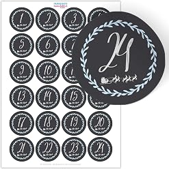 Amazon De Einladungskarten Manufaktur Hamburg Adventskalender 1 24