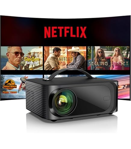 Amazon.com: ETOE Seal Android TV 11.0 Projector, 4K
