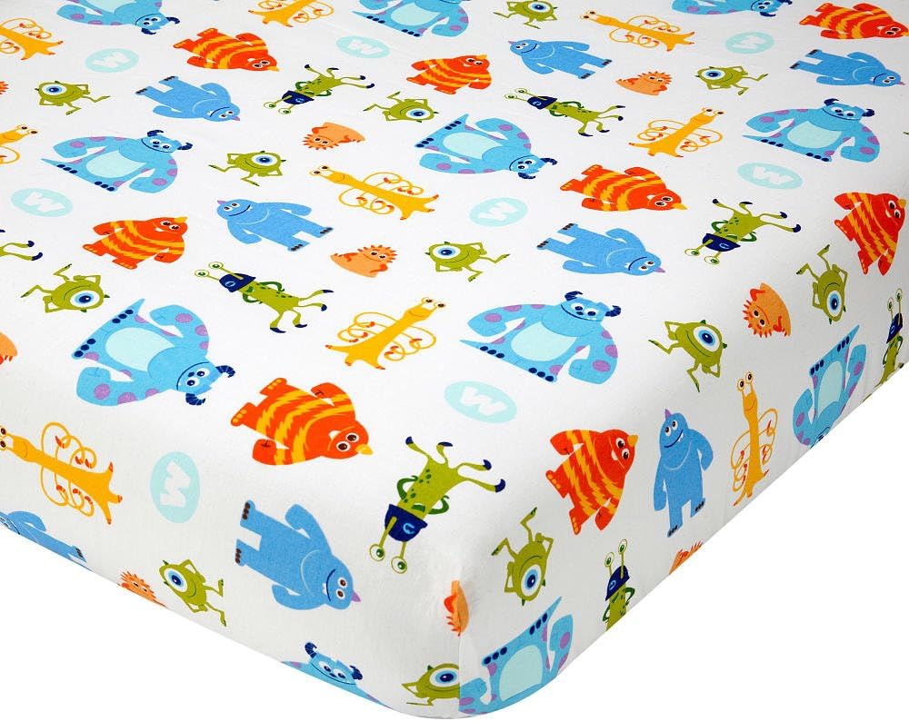 monsters inc crib sheets