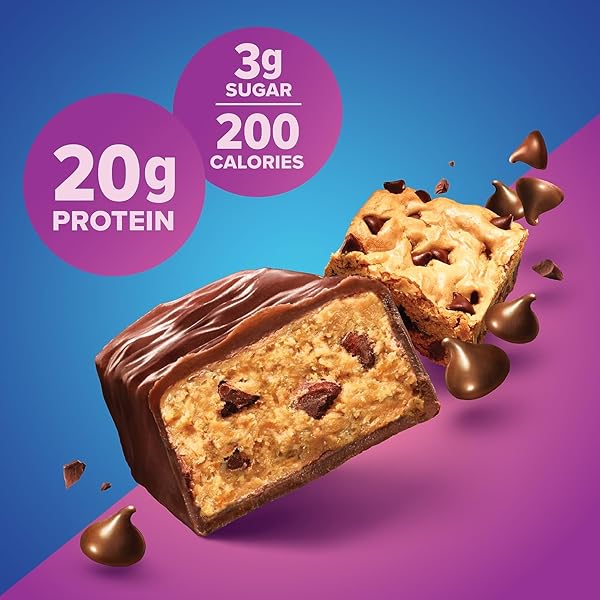 PURE PROTEIN HIGH PROTEIN BAR CHEWY CHOCOLATE CHIP – 6 CT