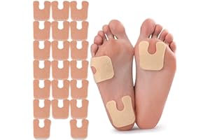 ZXTNVB Foot Callus Cushions Pads U Shape,Corn Removers for Toes for Feet Bottom Side of Foot and Heel ﻿ (20)