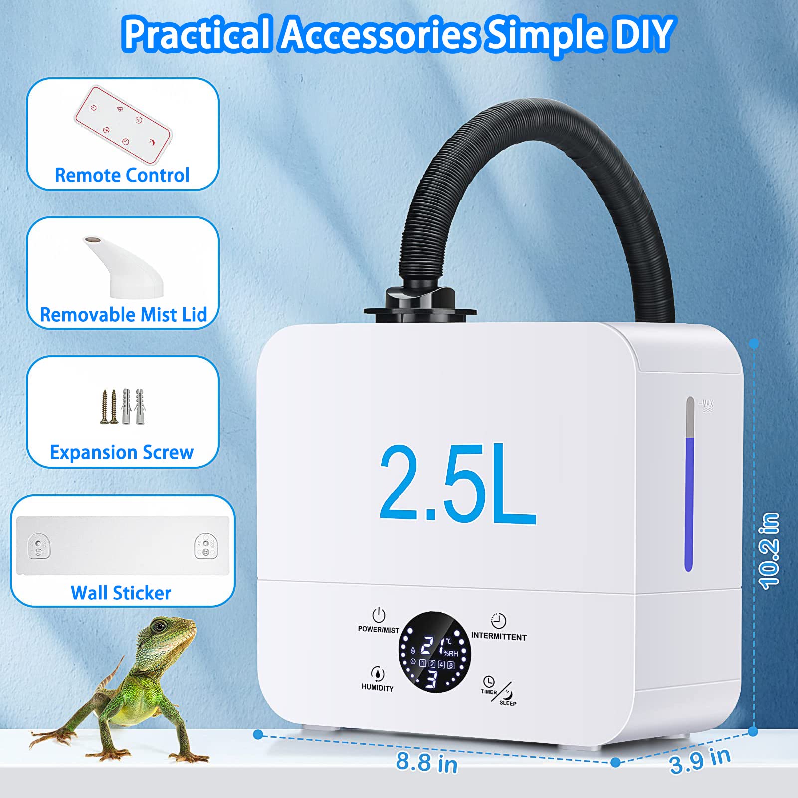 Mua Reptile Humidifiers, Reptile Fogger for Terrariums, Smart Touch ...