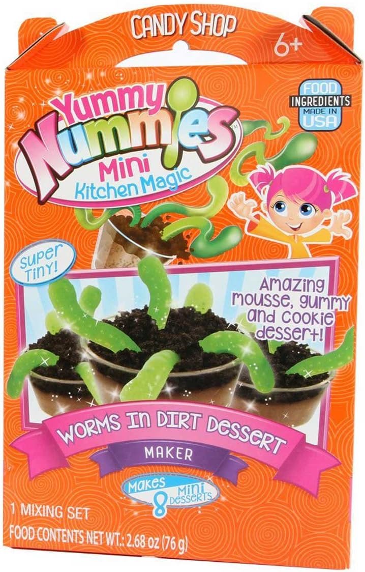 Yummy Nummies Mini Kitchen Magic Worms In Dirt Dessert Maker