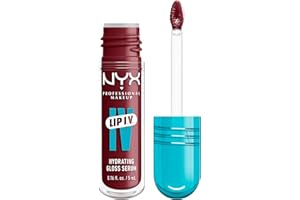 NYX Professional Makeup Lip IV Hydrating Gloss Stain, Lip Gloss, Infused with VITAMINS & COCONUT WATER, Up to 12HR Hydration,