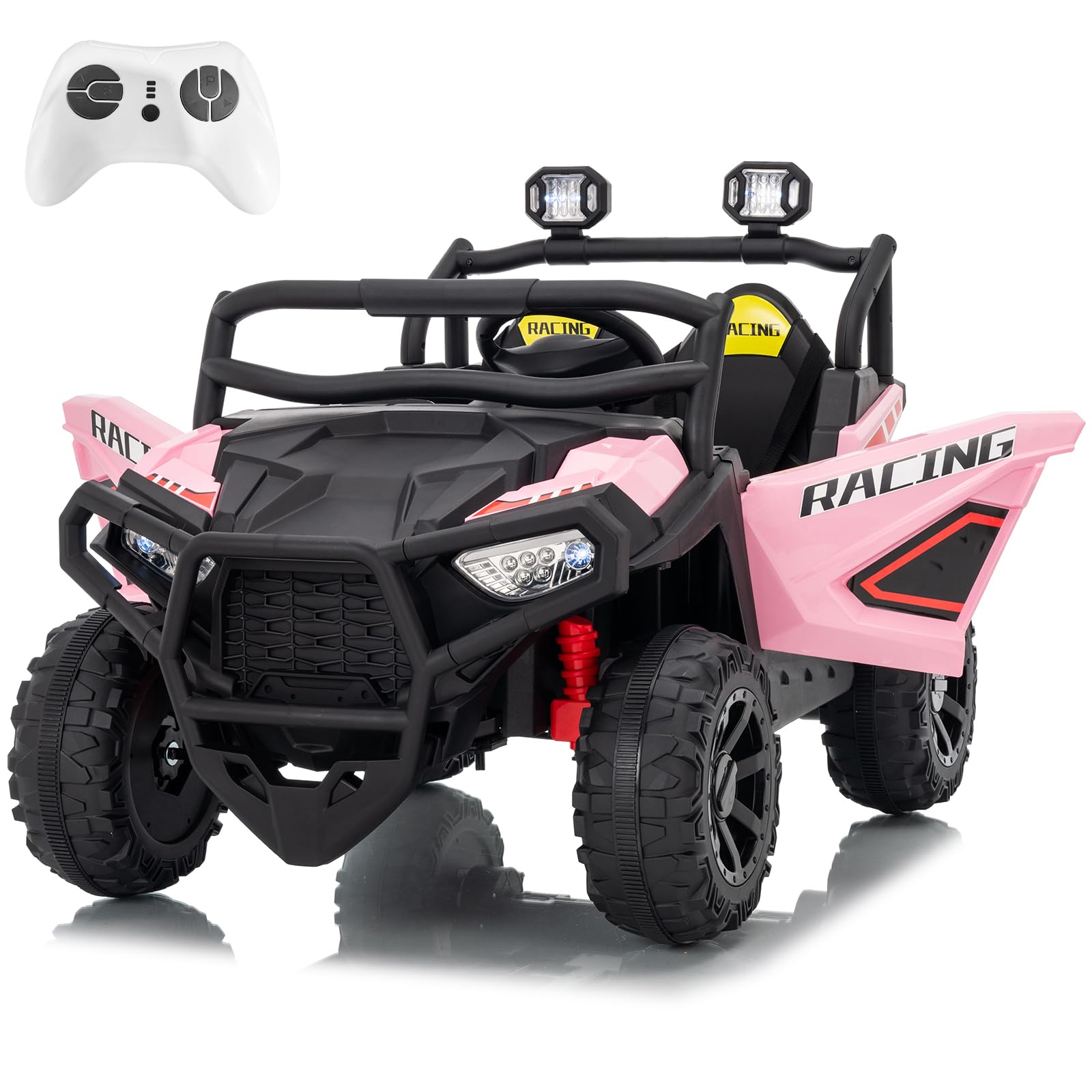 Photo 1 of ***Selling for parts only***24V Ride on Toy for Big Kids with Remote Control - 2 Seater Ride on Car with 3 Speeds and Led Lights - Electric Car for Kids with Bluetooth