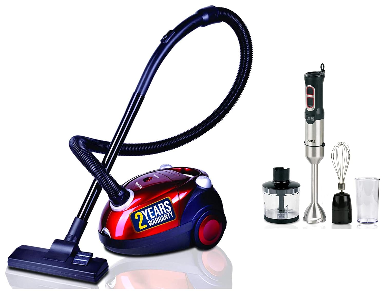 Inalsa Spruce Vacuum Cleaner1200W for Home with Blower Function, 2L