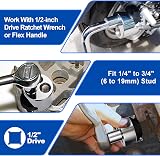 Spurtar Stud Remover 6–19 mm Bolt Extractor Nut Puller Tool view 2