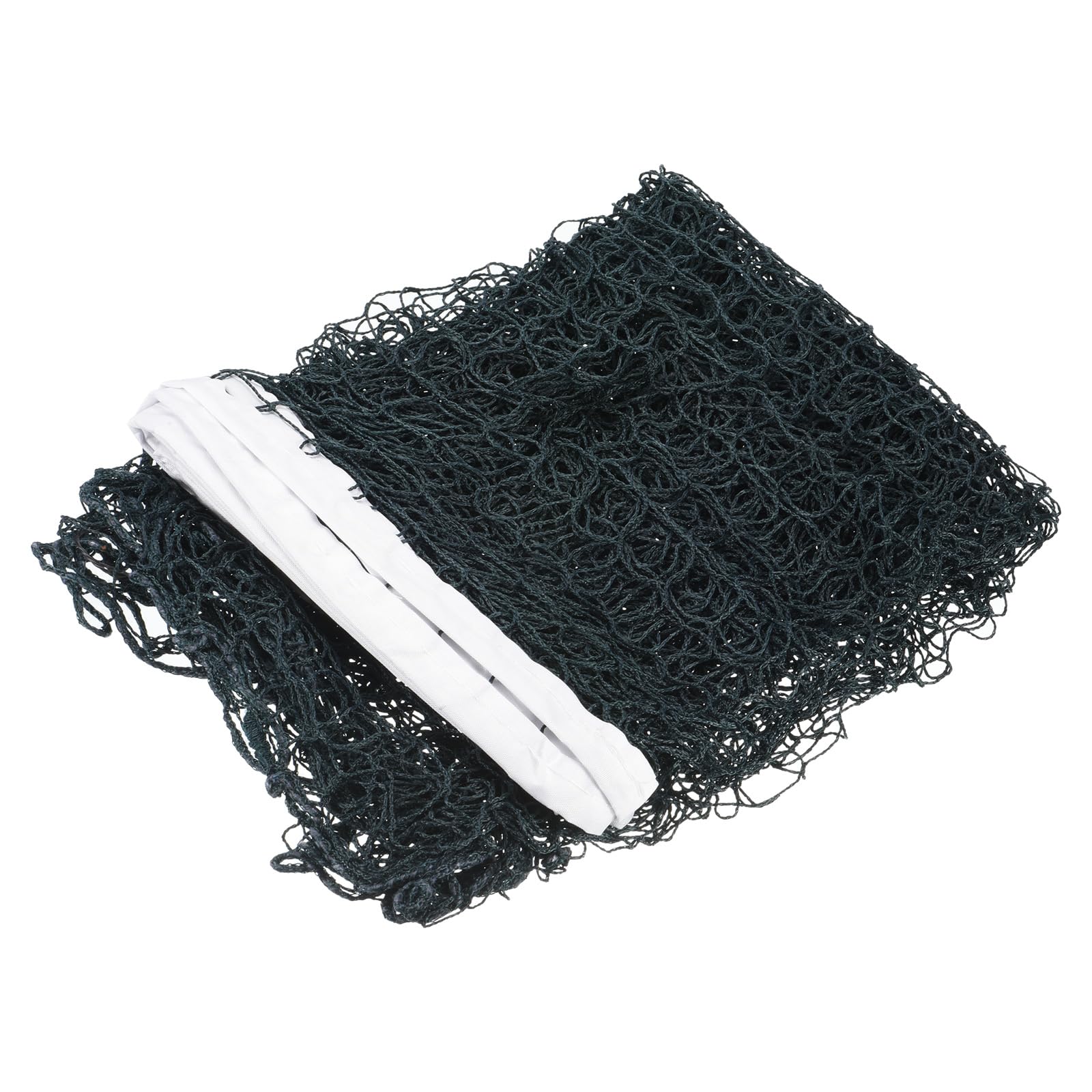 M METERXITY Foldable Badminton Net - Portable Badminton Durable Badminton Replacement Net Polypropylene Sports Net for Indoor Outdoor Backyard (20x2.5Ft, Green)