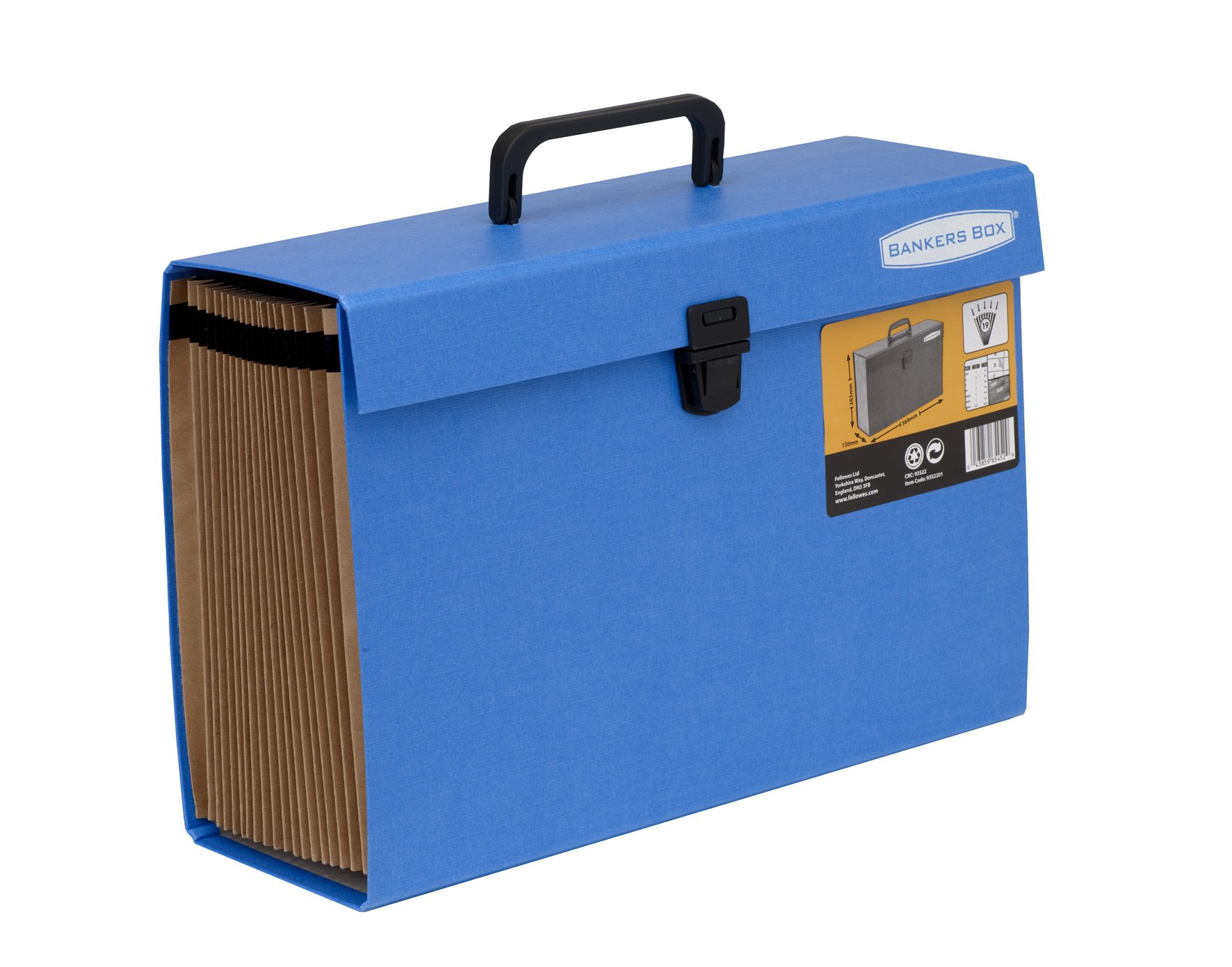 Bankers Box Handifile Expanding Organiser - Blue