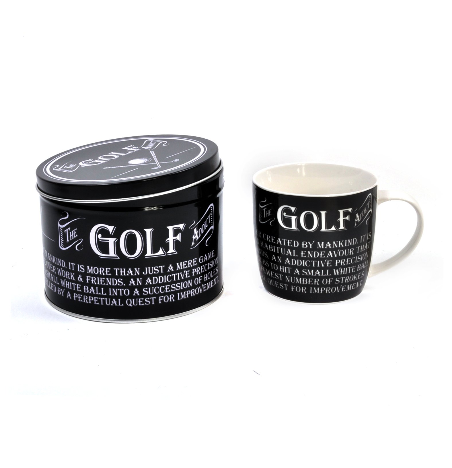 Arora Ultimate Gift for Man 8813 Golf Mug in Tin, Ceramic