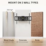 Alphamount TV Wall Bracket Dual Articulating Arms 37-80 Inch 4K Up to 45kg view 6