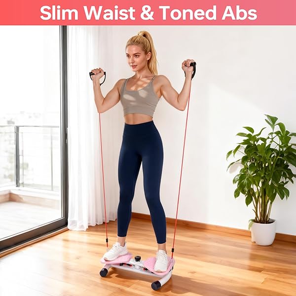 AB TWISTER BOARD, FLEXFORGE PILATES TWISTER, WAIST TWISTING MACHINE – 300 LBS, PILATES WAIST TWISTER FOR WOMEN BELLY FAT LOSS, HOME GYM EQUIPMENT FOR WOMEN/MEN
