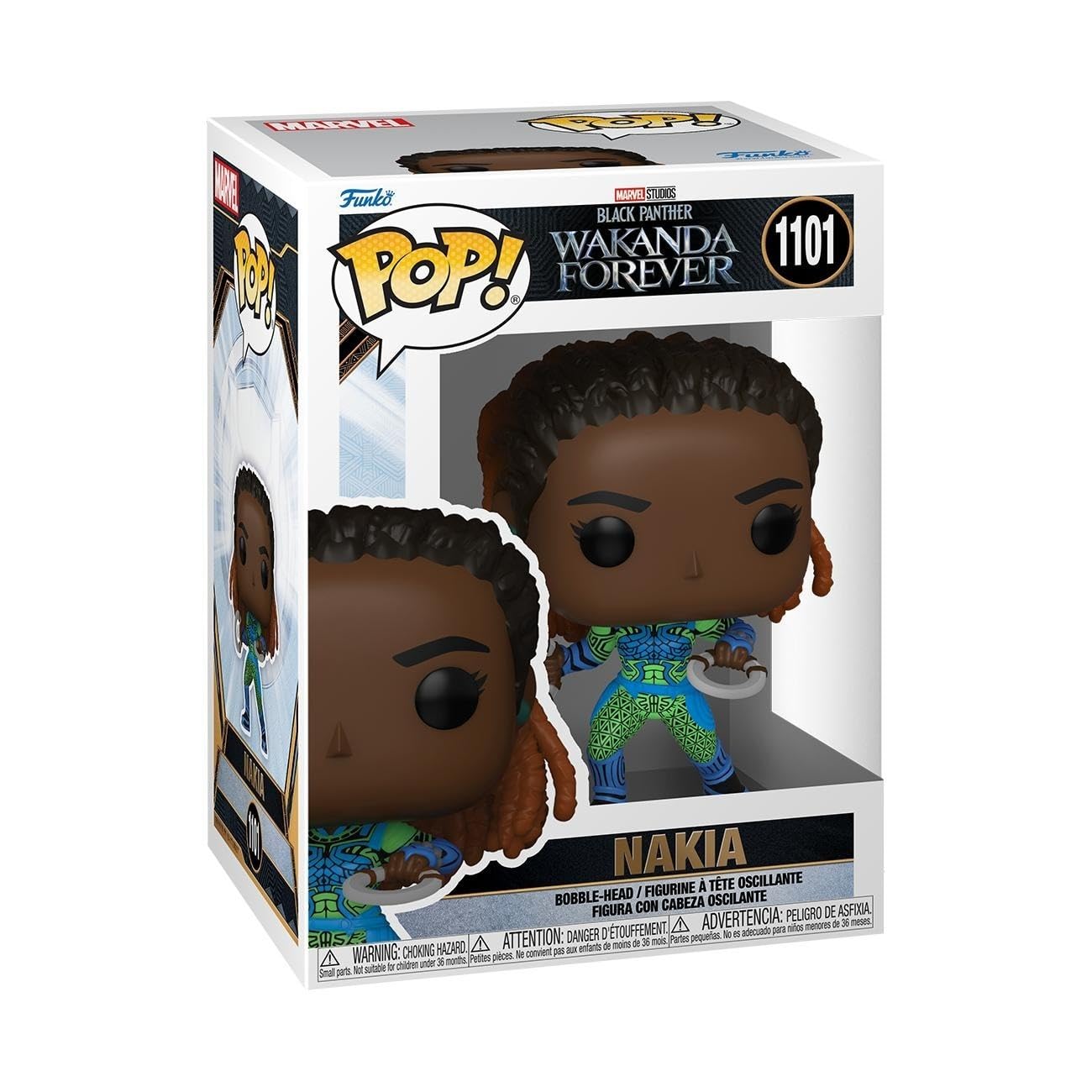 Funko POP! Marvel - Black Panther: Wakanda Forever - Nakia - Collectable Vinyl Figure - Gift Idea - Official Merchandise - Toys for Kids & Adults - Movies Fans - Model Figure for Collectors — image 1