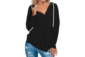 Bofell Womens Fashion Hoodies for Women Pullover Oversized Sweatshirts Long SLeeve Shirts Loose Fit