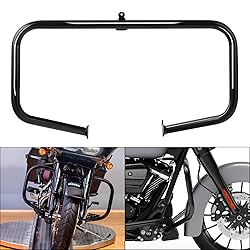 TCMT 1-1/4" Vivid Black Engine Guard Highway Bar