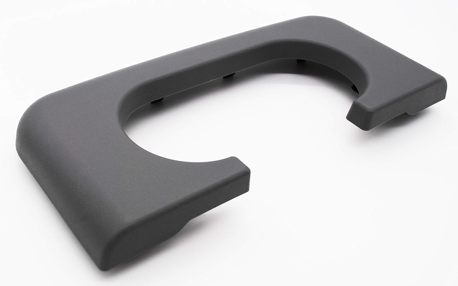 Custom Install Parts Center Console Cupholder Replacement Pad Compatible with Ford F-250 F-350 1999-2010 (Light Gray/Flint)