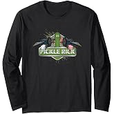 Rick and Morty Pickle Rick Long Sleeve T-Shirt