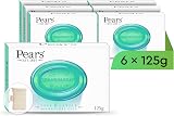 Pears Pears Lemon Soap Bars 125g 6 Pack + 1 Soap Bag