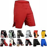 ROAR-INT MMA Fight Shorts Grappling Kickboxing Muay Thai Shorts BJJ Gym Training Running Athletic Wrestling Shorts