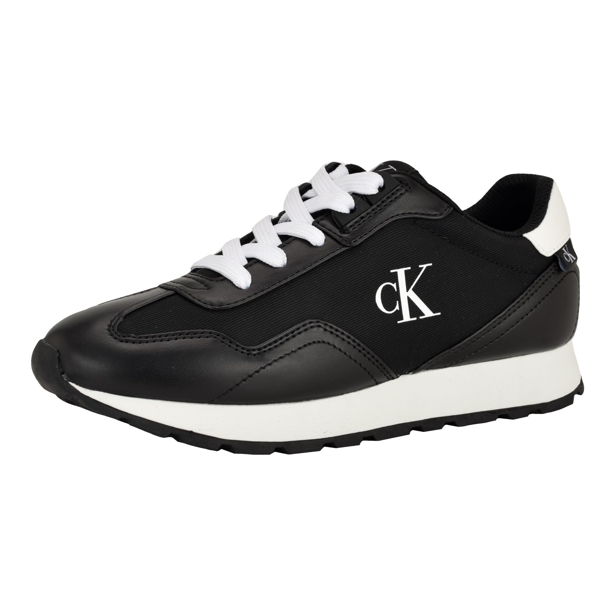 Calvin Klein Women's Caden Sneaker, Black 002, 6.5 Image