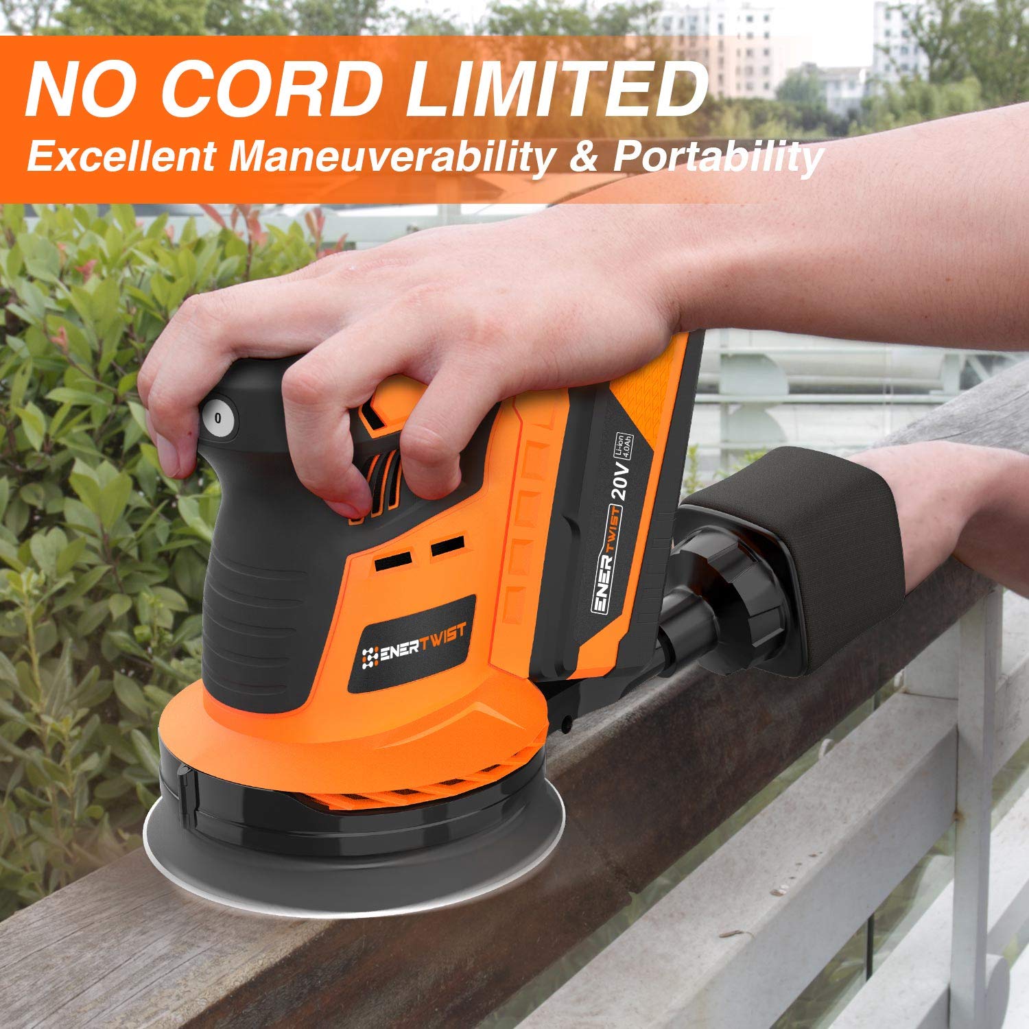 ENERTWIST ET-OS-20BL Random Orbital Sanders product image 5