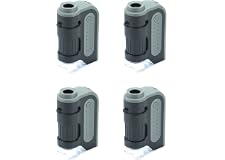 Carson MicroBrite Plus 60x-120x LED Lighted Zoom Pocket Microscope with Aspheric Lens System
