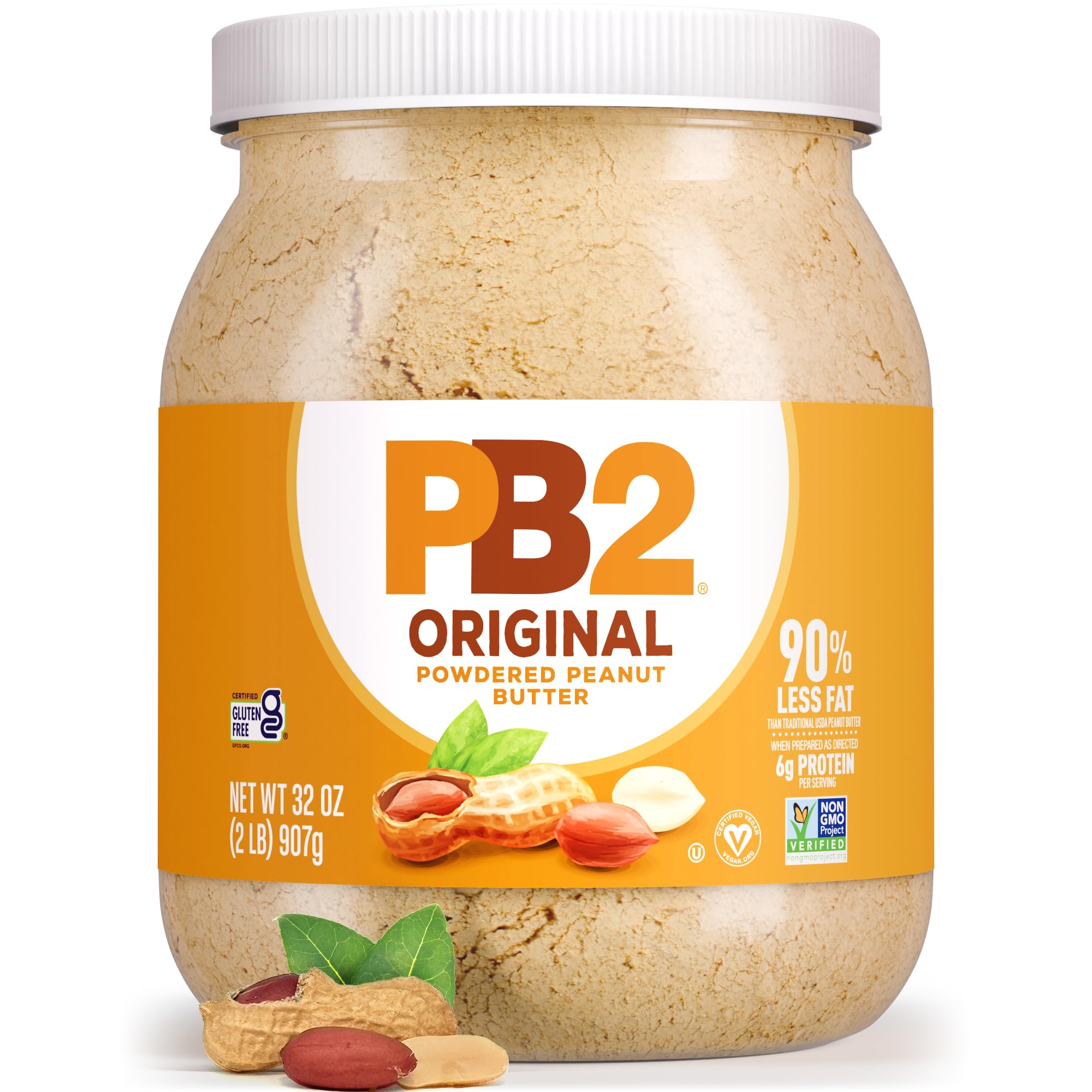 PB2 Powdered Peanut Butter Powder | 2LB Jar