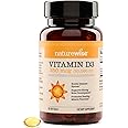 NatureWise Vitamin D3 10,000IU (250 mcg) 90-Day Supply - High Potency for Healthy Immune Support & Muscle Function, Non-GMO, Gluten-Free in Organic Extra Virgin Olive Oil, (Mini Softgel), 90 Count