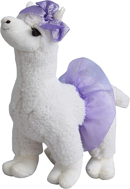 purple alpaca plush