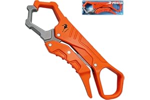 Pristis Saltwater Fishing Gripper, Plastic Fish Lip Grabber Tool, Floating Bass Catfish Mouth Holder Grab Tackle, Lightweight