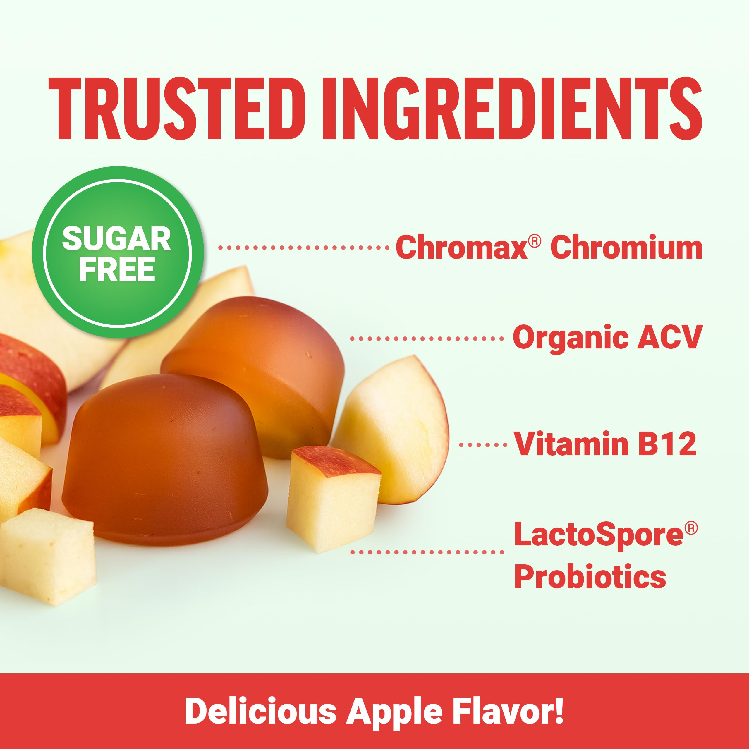Force Factor ProbioSlim Keto ACV Gummies, Organic Apple Cider Vinegar Gummies with LactoSpore Probiotics & Prebiotics to Support Digestion, Metabolism, & Immune Health, 1 Net Carb, Apple Flavor, 120ct