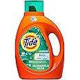 Tide Plus Febreze Freshness HE Turbo Clean Liquid Laundry Detergent, Botanical Rain Scent, 84 fl oz, 59 loads