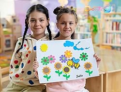 Do²ping Yellow Foam Sheets Crafts, 8.5x5.5 Inch