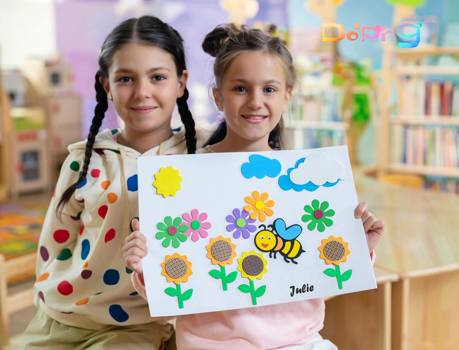 Do²ping Purple Foam Sheets Crafts, 8.5x5.5 Inch Eva Craft Foam Paper for Crafts Project Classroom Scrapbook DIY Cosplay (Purple-10 Sheets)