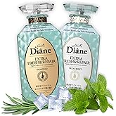 Moist Diane Anti Dandruff Shampoo and Conditioner Set for Women & Men, Dry Scalp Shampoo & Conditioner with Keratin, Argan Oil, Tea Tree& Mint in Japan, Paraben& Silicone Free, FRESH&HYDRATE 30.4Fl Oz
