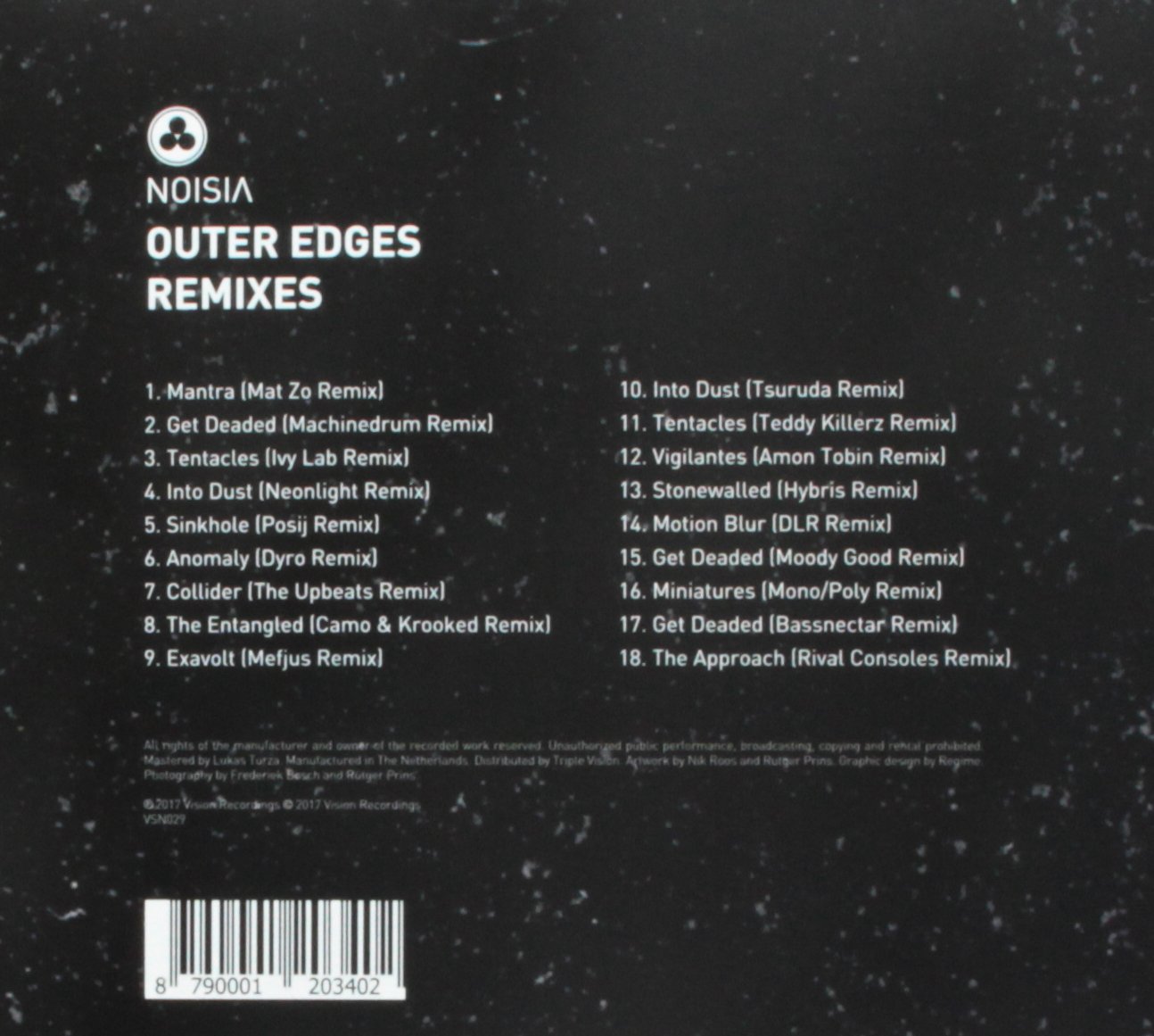 Outer Edges Remixes Noisia Amazon De Musik amazon de