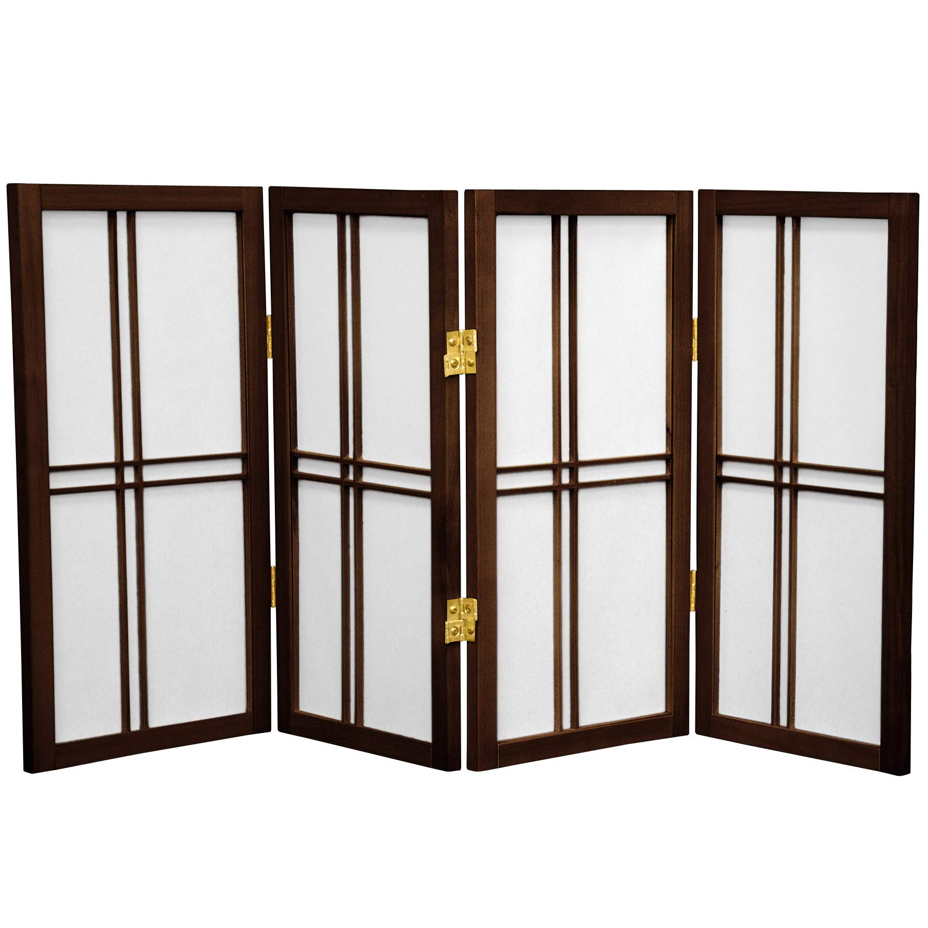 Buy Oriental Furniture 2 ft. Tall Desktop Double Cross Shoji Screen