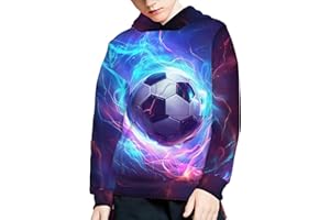 JEOCODY Hoody Sweatshirt wiht Hood Hoodie S-XL Size for 6-14 Years old Boys and Girls Primary School Student