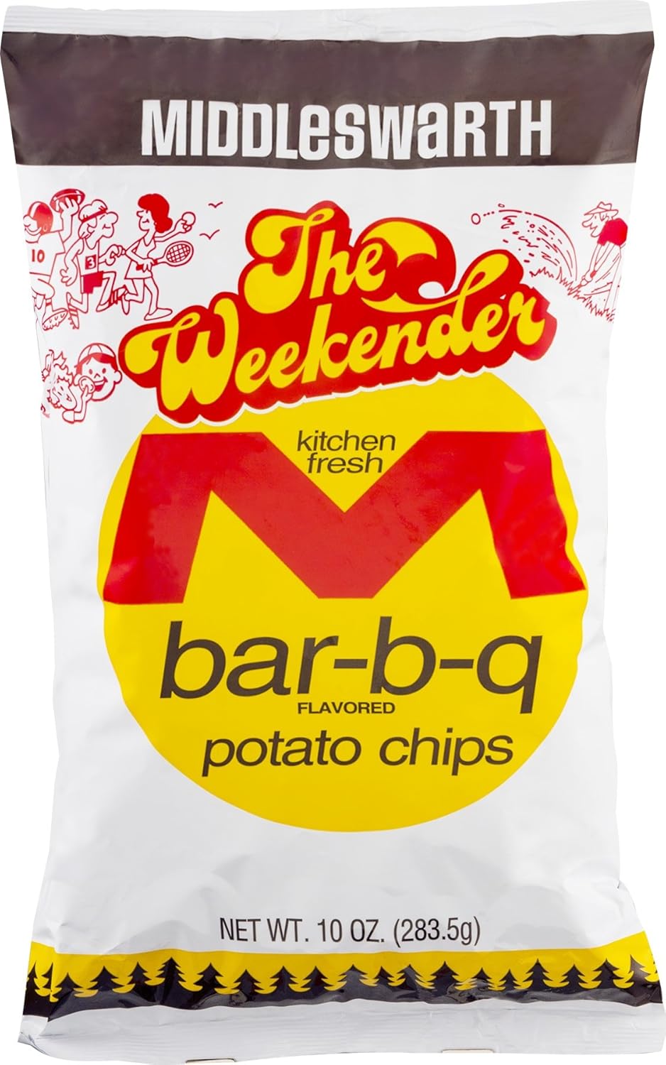 Middleswarth Kitchen Fresh Potato Chips BarBQ Flavored