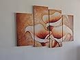 Visario 6172 - Quadro su Tela di Lino Modern, 130 x 80 cm, 4