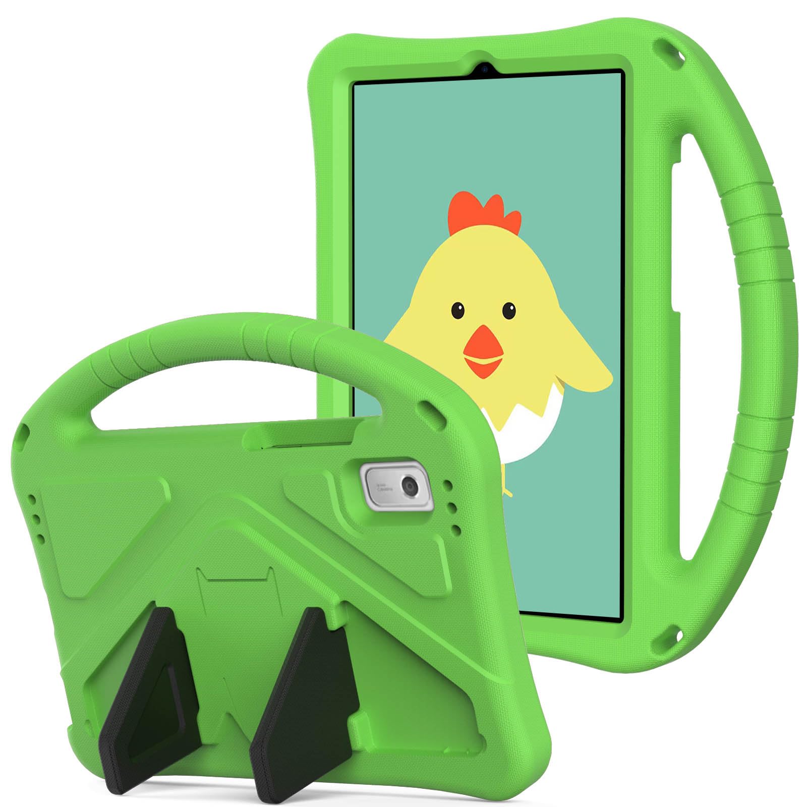 YRH for Lenovo Tab M9 9 inch Case 2023 (TB310FU), Kids Boy Girl EVA Protective Cover for Lenovo M9 Tablet Case, with Stand Handle, Green