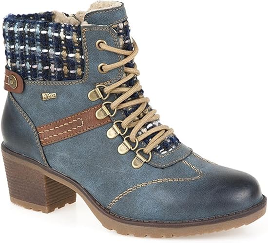 pavers lace up ankle boots