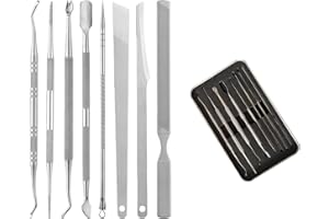 8PCS Stainless Steel Toe Nail Kit - Ingrown Toenail Removal Kit,Nail Manicure Kit,Manicure Treatment Pedicure Tools,Professio